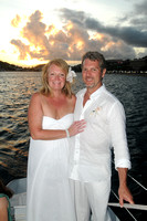 102712 Mr & Mrs Laurie & Jon Dhale-Melsaether Wedding Day at Bolongo Bay Resort with a Heavenly Days Sunset Sail