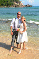 102912 Mr & Mrs Karen & Lenny Turner Wedding Day at Bolongo Bay Resort St. Thomas U.S. Virgin Islands