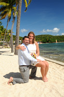 122712 Mr & Mrs Camilla & Christopher Uhler Wedding Day at Bolongo Bay Resort St. Thomas U.S. Virgin Islands