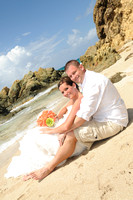 041513 Mr & Mrs Heather & Douglas McKay Wedding Day at Bluebeards Beach St. Thomas U.S. Virgin Islands