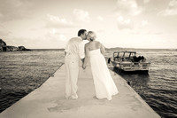 010616 Heather & Steve Wedding Day at the Bolongo Bay Resort St. Thomas U.S. Virgin Islands.