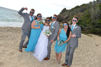 012616 Nicole & Matthew Wedding Day at Bluebeards Beach St. Thomas U.S. Virgin Islands.