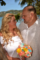 031417 Angela & Jason Wedding day at Magens Bay St. Thomas U.S. Virgin Islands
