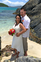 062317 Fiorella & Michael Wedding Day at Cinnamon Bay St. John U.S. Virgin Islands.