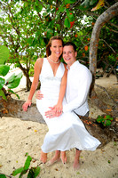 050712 Mr & Mrs Jessica & Bryan McCann Wedding Day at Lindquist Beach, St. Thomas U.S. Virgin Islands