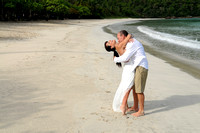 041112 Mr & Mrs Lori & Gregory Rand at Magens Bay, St. Thomas U.S. Virgin Islands