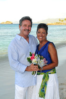 032613 Mr & Mrs Patricia & Richard Hughes Wedding Day at Pretty Klip Point, Sapphire Beach Resort. St. Thomas U.S. Virgin Islands