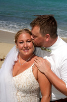 032824 Crystal & Michael Wedding Day at Hull Bay Beach.