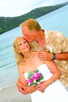 050212 Mr & Mrs Sandra & Alan Johnson Wedding Day at Magens Bay, St. Thomas U.S. Virgin Islands