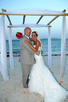 082012 Mr & Mrs Kelly & Brian Schatzel Wedding Day at Lindquist Beach, St. Thomas U.S. Virgin Islands
