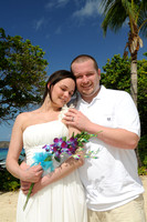 032012 Mr & Mrs Kristy & Kevin Hertz Wedding Day at Pretty Klip Point Sapphire Beach Resort St. Thomas U.S. Virgin Islands