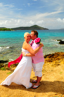 043012 Mr & Mrs Kellie & Joshua McReynolds Wedding Day at Pretty Klip Point, Sapphire Beach Resort St. Thomas U.S. Virgin Islands
