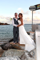 111616 Eric & Monet Wedding Day at the Bolongo Bay Resort St. Thomas U.S. Virgin Islands.