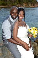 051615 Roneika & Cory Wedding Day at the Bolongo Bay Resort St. Thomas U.S. Virgin Islands.