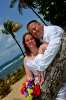 062015 Ashley & Eric Wedding Day at Bolongo Bay Resort St. Thomas U.S. Virgin Islands.