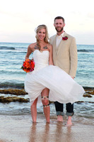 021313 Mr & Mrs Kelsey & Jeff Clarkson Sunset Wedding at Bolongo Bay Resort St. Thomas U.S. Virgin Islands
