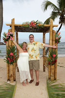 052613 Mr & Mrs Kathy & Edward Reiff Renewal of Vows at Bolongo Bay Resort St. Thomas U.S. Virgin Islands