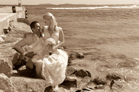 021716 Laura & Sanjeer Wedding Day at Bolongo Bay Resort St. Thomas U.S. Virgin Islands.