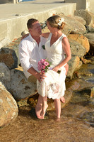 100616 Jade & Dan Wedding Day at the Bolongo Bay Resort. St. Thomas U.S. Virgin Islands.