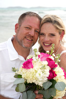 111923 Jamie & Steve Wedding Day at the Bolongo Bay Resort St. Thomas.