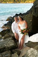 031624 Shanna & Robbie Wedding Day at Hawksnest Beach St John