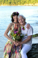 110821 Norm & Denise Wedding Day at Hawksnest Beach St. John