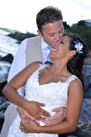 081616 Andrea & Daniel Wedding Day at the Bolongo Bay Resort St. Thomas U.S. Virgin Islands.