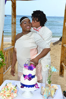031315 Adina & Arnold Wedding Day at Bolongo Bay Resort St. Thomas U.S. Virgin Islands.
