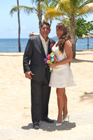 082716 Crystal & Tony Wedding Day at the Bolongo Bay Resort St. Thomas U.S. Virgin Islands.