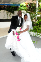 062610 Merina & Claud Bellevue Wedding Day at Frenchman's Cove Resort, St. Thomas U.S. Virgin Islands