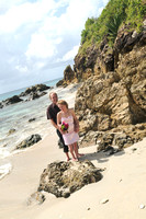 112111 Mr & Mrs Shannon & Dennis Lardonis Wedding Day at Bluebeards Beach Club, St. Thomas U.S. Virgin Islands