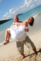 120611 Mr & Mrs Sandra & Wesley Baxter Wedding Day at Magens Bay St. Thomas U.S. Virgin Islands