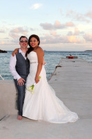 111616 Monet & Eric Wedding Day at the Bolongo Bay Resort St. Thomas U.S. Virgin Islands.