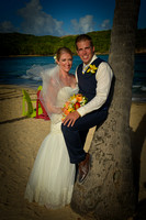 062214 Heather & Franklin Wedding Day at Bolongo Bay Resort St. Thomas U.S. Virgin Islands.
