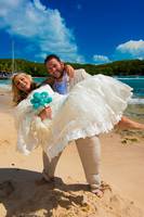 020714 Nardone & Westendorf Wedding at Bolongo Bay Resort St. Thomas U.S. Virgin Islands.