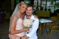 021115 Callie & Zachery Wedding Day at Bolongo Bay Resort St. Thomas U.S. Virgin Islands.