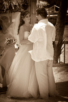 072514 Louis & Kyla Wedding Day at Bolongo Bay Resort St. Thomas U.S. Virgin Islands.
